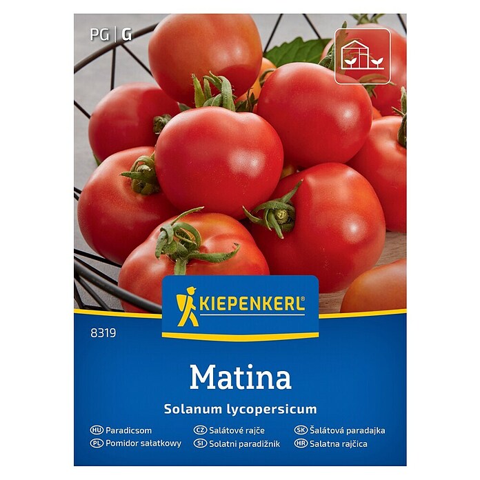 Kiepenkerl Zelenjavna semena Paradižnik Matina  (Solanum lycopersicum, Čas žetve: Julij) | 8127 - Feinsämereien in PG Marke | IBYA - Sämereien | IBY - Sämereien | IB - Grünpflanzen/Sämereien | I - Stadtgarten | BAUHAUS