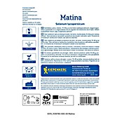 Kiepenkerl Zelenjavna semena Paradižnik Matina  (Solanum lycopersicum, Čas žetve: Julij) | 8127 - Feinsämereien in PG Marke | IBYA - Sämereien | IBY - Sämereien | IB - Grünpflanzen/Sämereien | I - Stadtgarten | BAUHAUS