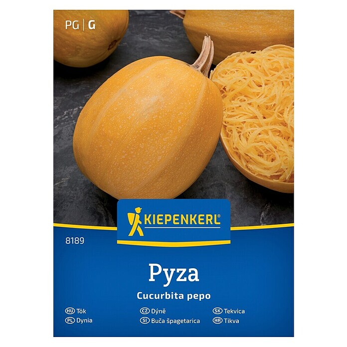 Kiepenkerl Zelenjavna semena Buča Pyza  (Cucurbita pepo, Čas žetve: September) | 8127 - Feinsämereien in PG Marke | IBYA - Sämereien | IBY - Sämereien | IB - Grünpflanzen/Sämereien | I - Stadtgarten | BAUHAUS