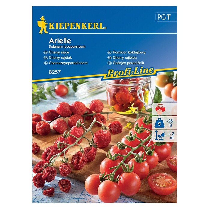Kiepenkerl Zelenjavna semena Paradižnik Arielle F1  (Solanum lycopersicum, Čas žetve: Julij) | 8127 - Feinsämereien in PG Marke | IBYA - Sämereien | IBY - Sämereien | IB - Grünpflanzen/Sämereien | I - Stadtgarten | BAUHAUS