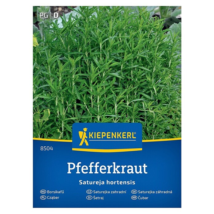 Kiepenkerl Zeliščna semena Šetraj  (Satureja hortensis, Čas setve: April, Čas žetve: Maj) | 8127 - Feinsämereien in PG Marke | IBYA - Sämereien | IBY - Sämereien | IB - Grünpflanzen/Sämereien | I - Stadtgarten | BAUHAUS