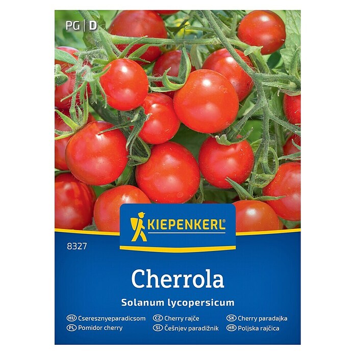 Kiepenkerl Zelenjavna semena Paradižnik Cherrola F1  (Solanum lycopersicum, Čas žetve: Julij) | 8127 - Feinsämereien in PG Marke | IBYA - Sämereien | IBY - Sämereien | IB - Grünpflanzen/Sämereien | I - Stadtgarten | BAUHAUS