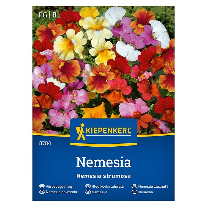 Kiepenkerl Cvetlična semena Nemezija  (Nemesia strumosa, Večbarvna) | 8127 - Feinsämereien in PG Marke | IBYA - Sämereien | IBY - Sämereien | IB - Grünpflanzen/Sämereien | I - Stadtgarten | BAUHAUS