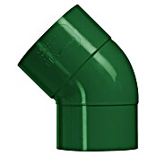 Martens Pvc-bocht (Pvc, 80 mm, 45 °, Groen) | BAUHAUS