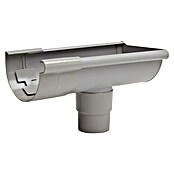 Martens Gootuitloop Eindstuk (Kunststof, Nominale breedte: 125 mm, Grijs) | BAUHAUS