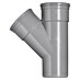 Martens Pvc-T-stuk 2 x MM 45 