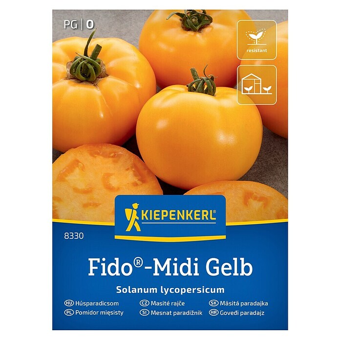 Kiepenkerl Zelenjavna semena Paradižnik Fido Midi  (Solanum lycopersicum, Čas žetve: Julij) | 8127 - Feinsämereien in PG Marke | IBYA - Sämereien | IBY - Sämereien | IB - Grünpflanzen/Sämereien | I - Stadtgarten | BAUHAUS