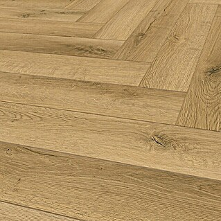 Vinylboden Rigid Herringbone (Eiche Reykjavik, Fischgrät, 125 x 625 x 5,5 mm)