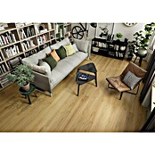 LOGOCLIC Laminado Roble Amalfi (1.380 x 193 x 8 mm, Marrón, AC4) | BAUHAUS