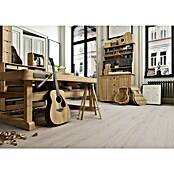 LOGOCLIC Laminado Roble Amber (1.380 x 193 x 8 mm, Gris, AC5) | BAUHAUS