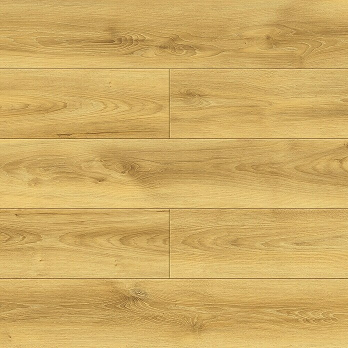 LOGOCLIC Laminado Hidro Roble Milo (1.380 x 191 x 10 mm, Marrón, AC5) | BAUHAUS