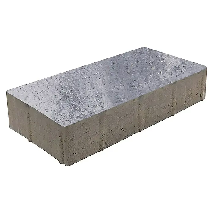 EHL Pflasterstein Cortona Flair - 40 x 20 x 8 cm, Grau-Anthrazit, Beton - Grauer Betonstein mit strukturierter Oberfläche für Außenpflasterungen.