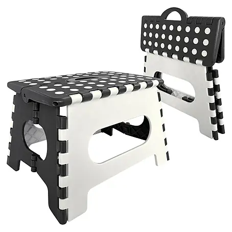 Klapphocker mit Antirutsch‑Noppen
