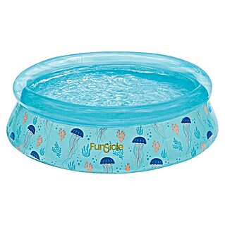 Funsicle Quick-Up-Pool Under the Sea (Durchmesser: 152 cm, Blau, 401 l)