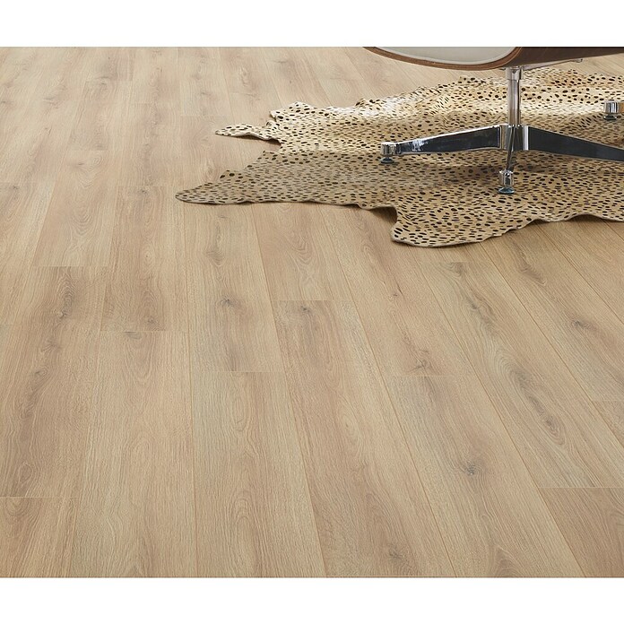 LOGOCLIC Ambienta Laminat  (Hrast Canta, Rustikalen videz, 1.288 x 195 x 10 mm) | 5143 - Logoclic Ambienta | GCDA - Laminatboden | GCD - Wand Boden Decke Leisten | GC - Wand Boden Decke Leisten | G - Holz/Bauelem | BAUHAUS