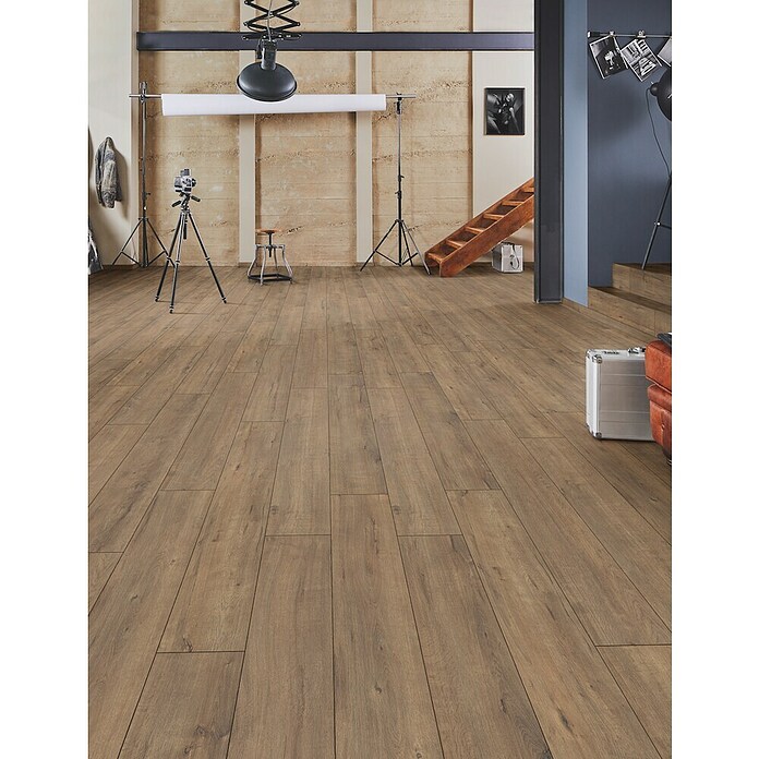 LOGOCLIC Ambienta Laminat  (Hrast Apolo, Rustikalen videz, 1.288 x 195 x 10 mm) | 5143 - Logoclic Ambienta | GCDA - Laminatboden | GCD - Wand Boden Decke Leisten | GC - Wand Boden Decke Leisten | G - Holz/Bauelem | BAUHAUS