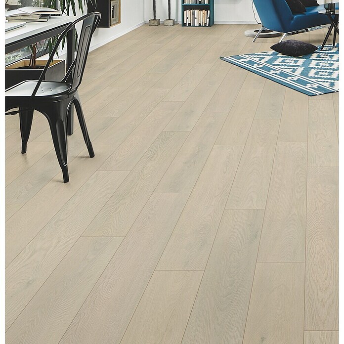 LOGOCLIC Aquaprotect Laminat  (Hrast Mistery, Rustikalen videz, 1.288 x 195 x 8 mm) | 5127 - Logoclic Aqua Protect | GCDA - Laminatboden | GCD - Wand Boden Decke Leisten | GC - Wand Boden Decke Leisten | G - Holz/Bauelem | BAUHAUS