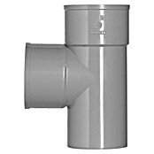 Martens Pvc-T-stuk 2 x LM 90 (Pvc, 75 mm, 90 °, Grijs) | BAUHAUS