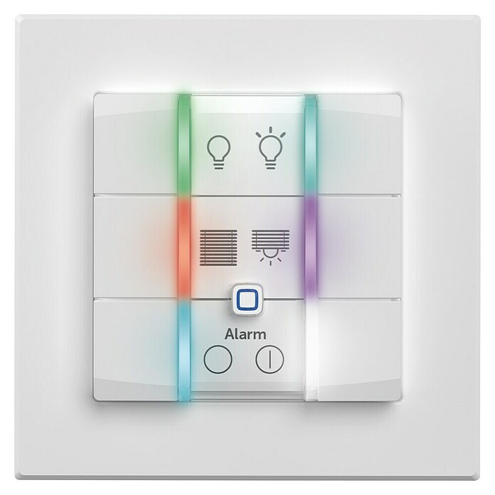 Homematic IP Funk-Wandtaster 6-fach, 230 V HmIP-WRC6-230 (Weiß) | BAUHAUS