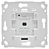 Homematic IP Funk-Wandtaster HmIP-BRC2-2 (2-fach, Unterputzmontage, 230 V, 37 x 71 x 71 mm) | BAUHAUS