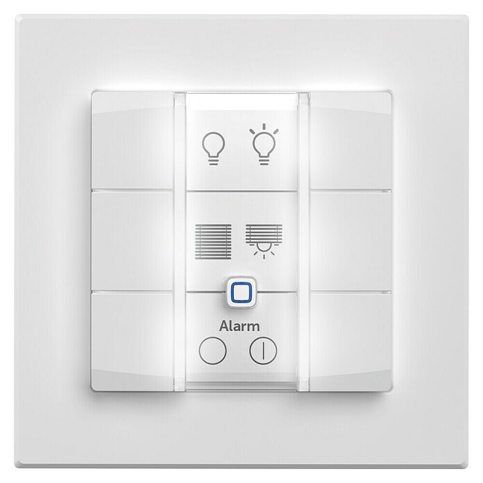 Homematic IP Funk-Wandtaster 6-fach, 230 V HmIP-WRC6-230 (Weiß) | BAUHAUS