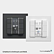 Homematic IP Funk-Wandtaster 6-fach, 230 V HmIP-WRC6-230-A (Anthrazit) | BAUHAUS