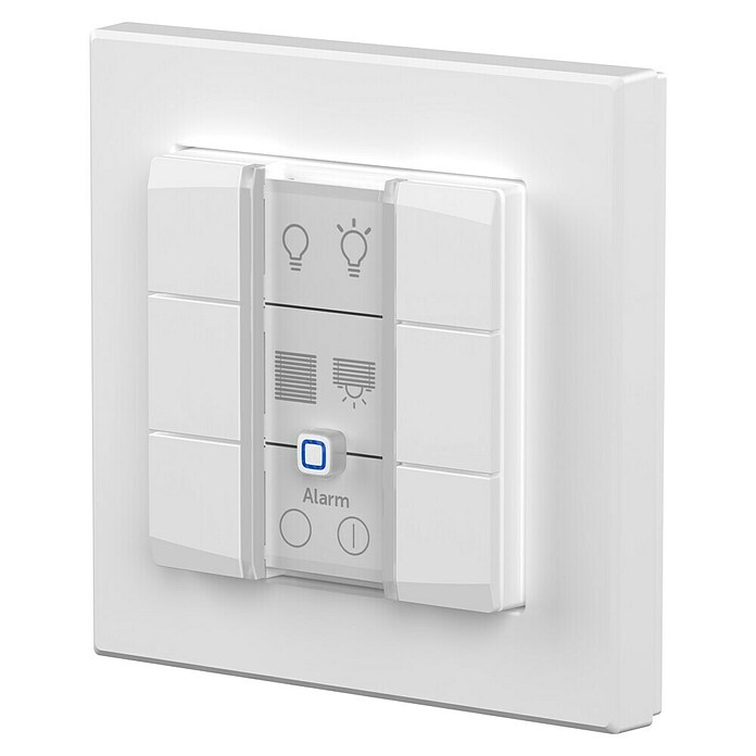 Homematic IP Funk-Wandtaster 6-fach, 230 V HmIP-WRC6-230 (Weiß) | BAUHAUS