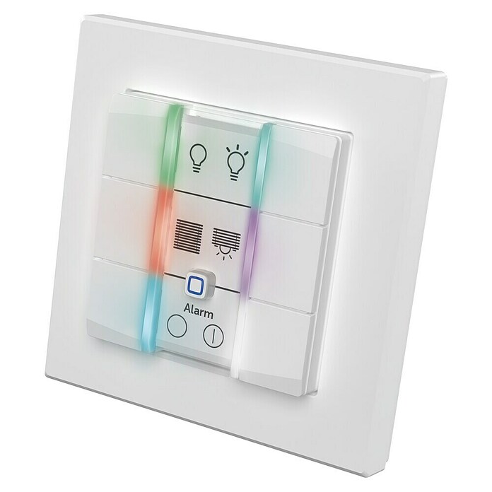 Homematic IP Funk-Wandtaster 6-fach, 230 V HmIP-WRC6-230 (Weiß) | BAUHAUS