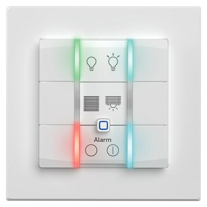 Homematic IP Funk-Wandtaster 6-fach, 230 V HmIP-WRC6-230 (Weiß) | BAUHAUS