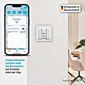 Homematic IP Funk-Wandtaster 6-fach, 230 V HmIP-WRC6-230 (Weiß) | BAUHAUS