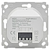 Homematic IP Funk-Wandtaster HmIP-BRC2-2 (2-fach, Unterputzmontage, 230 V, 37 x 71 x 71 mm) | BAUHAUS