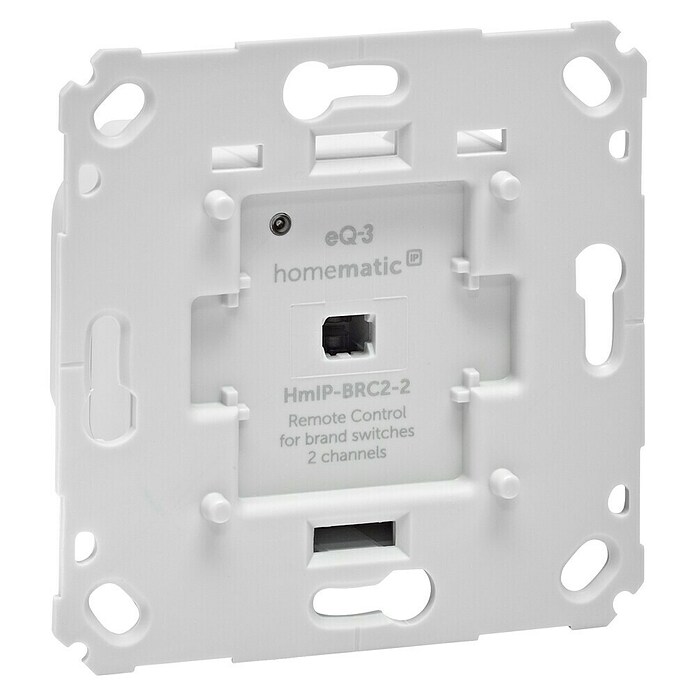 Homematic IP Funk-Wandtaster HmIP-BRC2-2 (2-fach, Unterputzmontage, 230 V, 37 x 71 x 71 mm) | BAUHAUS