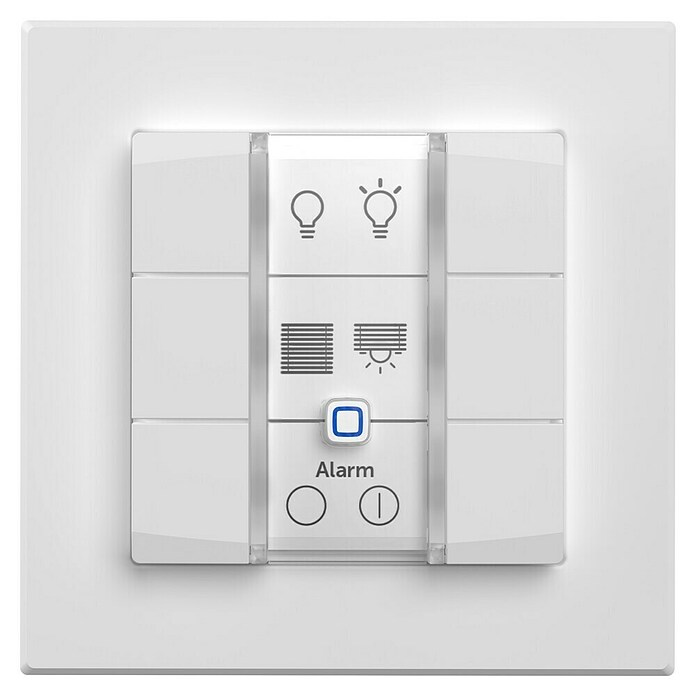 Homematic IP Funk-Wandtaster 6-fach, 230 V HmIP-WRC6-230 (Weiß) | BAUHAUS