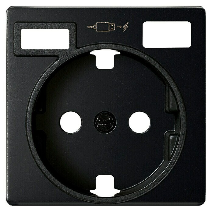 Simon 82 Tapa para mecanismo Concept (Negro, Plástico, IP21, Ubicar) | BAUHAUS