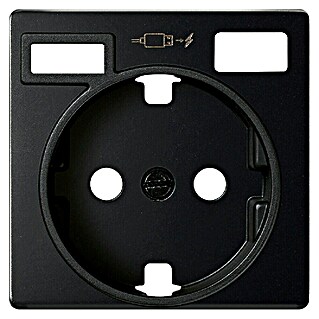 Simon 82 Tapa para mecanismo Concept (Negro, Plástico, IP21, Colocar)