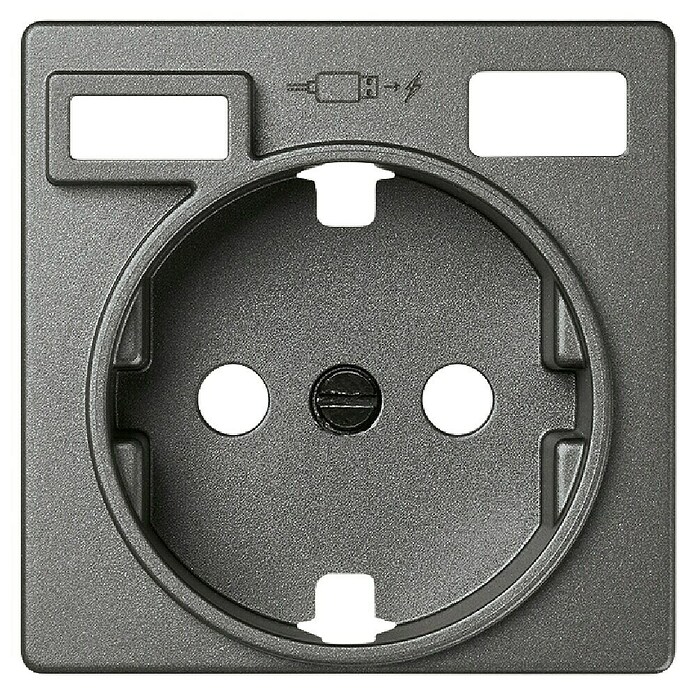Simon 82 Tapa para mecanismo Concept (Gris, Plástico, IP21, Ubicar) | BAUHAUS
