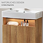 Camargue Pure Badmöbel-Set (Gesamtbreite Badmöbel: 55 cm, Berg Eiche, Matt) | BAUHAUS