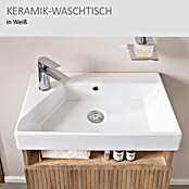 Camargue Pure Badmöbel-Set (Gesamtbreite Badmöbel: 55 cm, Berg Eiche, Matt) | BAUHAUS