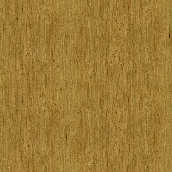 Panel acústico Wood Acoustic 2 - Beige, L x An x Es: 240 x 56 x 0,8 cm - Panel de madera marrón claro con veta vertical y pequeños nudos.