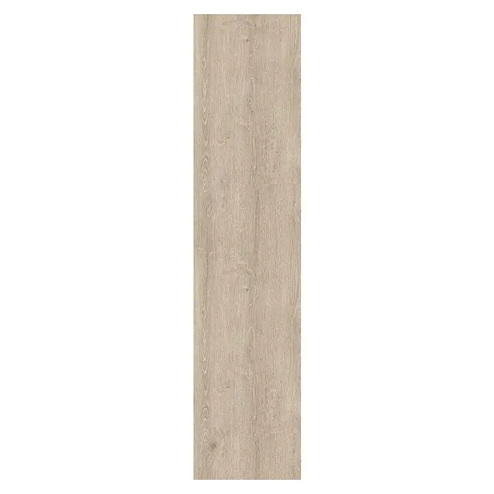 Panel acústico Wood Acoustic 1 - Beige, L x An x Es: 240 x 56 x 0,8 cm - Panel de madera marrón claro con veta visible.
