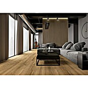 LOGOCLIC Laminado Hidro Roble Wild (1.380 x 191 x 10 mm, Marrón, AC5, Resistente al agua) | BAUHAUS