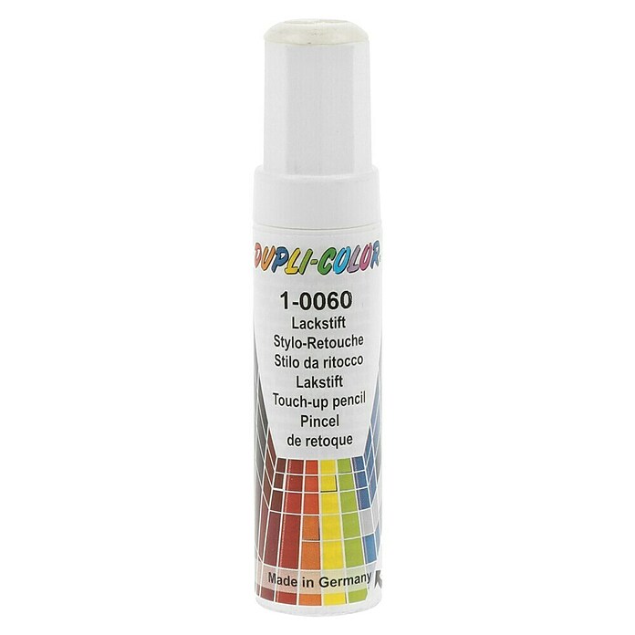 Dupli-Color Lakirno pisalo Auto Color  (Bela/Siva, Barvni odtenek: 1-0060, 12 ml, Sijaj) | 2771 - Autolacke -Lacksprays/Lackstifte | BDDD - Auto-Werkstatt | BDD - Autozubehör | BD - Autozubehör | B - Werkz/Masch/Maschzubeh/Auto | BAUHAUS