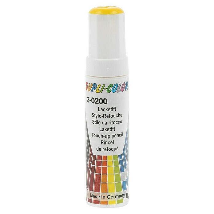 Dupli-Color Lakirno pisalo Auto Color  (Rumena, Barvni odtenek: 3-0200, 12 ml, Sijaj) | 2771 - Autolacke -Lacksprays/Lackstifte | BDDD - Auto-Werkstatt | BDD - Autozubehör | BD - Autozubehör | B - Werkz/Masch/Maschzubeh/Auto | BAUHAUS