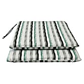 Cojín para tumbona Rayas (Verde, L x An x Al: 190 x 60 x 5,5 cm, 50% algodón 50% poliéster) | BAUHAUS