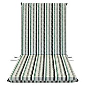 Cojín para tumbona Rayas (Verde, L x An x Al: 190 x 60 x 5,5 cm, 50% algodón 50% poliéster) | BAUHAUS