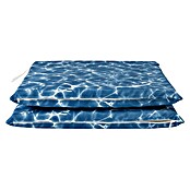 Cojín para asiento de posiciones Piscina (Sillón de posiciones, 1 ud., L x An x Al: 120 x 45 x 3,5 cm, Azul) | BAUHAUS