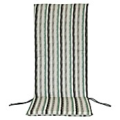 Cojín para asiento de posiciones Rayas (Sillón de posiciones, 1 ud., L x An x Al: 120 x 45 x 3,5 cm, Gris/Verde) | BAUHAUS