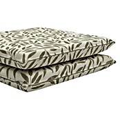 Cojín para respaldo alto Hojas (Taupe, L x An x Al: 95 x 45 x 3,5 cm, Específico para: Silla de respaldo alto) | BAUHAUS