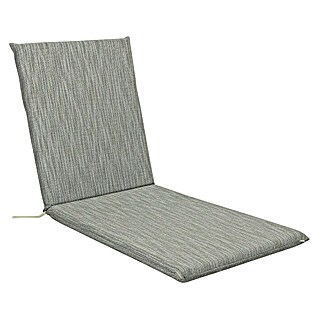 Cojín para tumbona Puntos (Azul, L x An x Al: 190 x 60 x 5,5 cm, 50% algodón 50% poliéster)