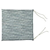 Cojín para asiento Puntos (2 ud., L x An x Al: 40 x 40 x 3,5 cm, 50% algodón 50% poliéster, Azul) | BAUHAUS